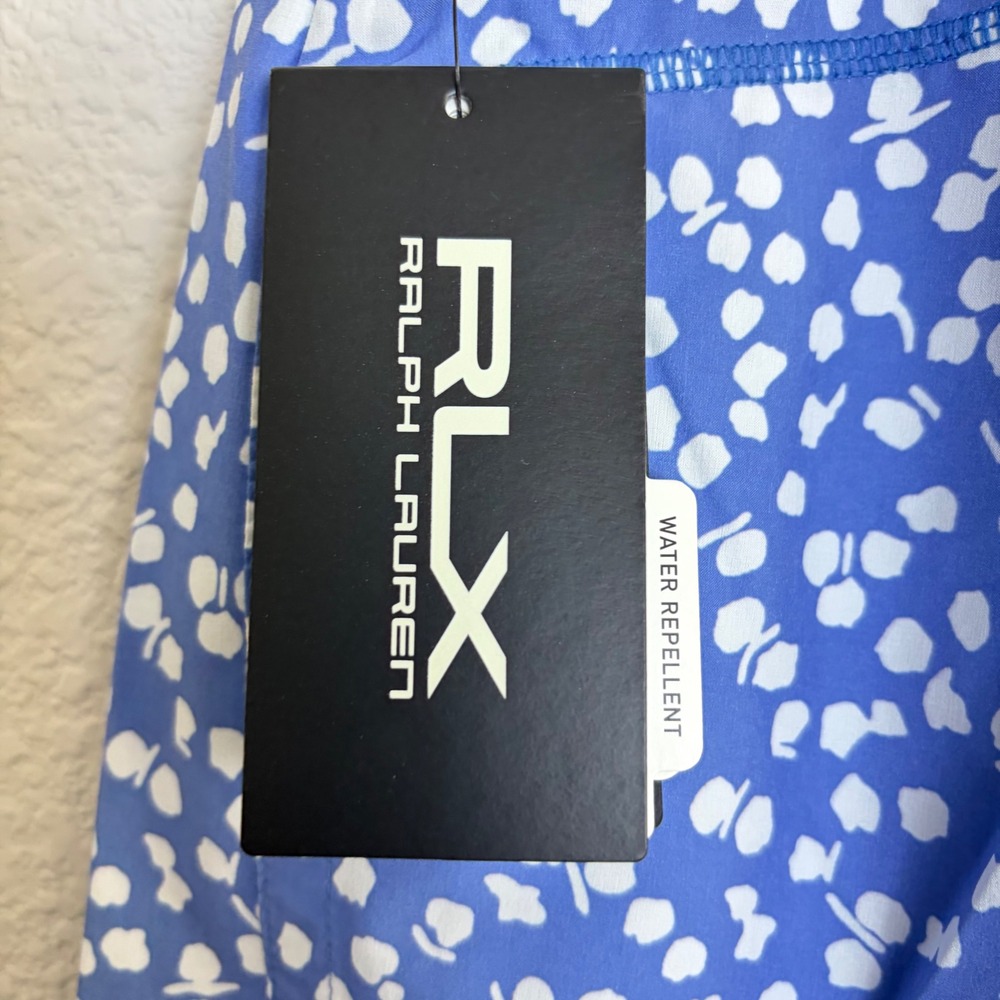 RLX Ralph Lauren Golf Concept 1 Skort Blue Multi Floral Water Repellent XL NEW - Picture 6 of 8